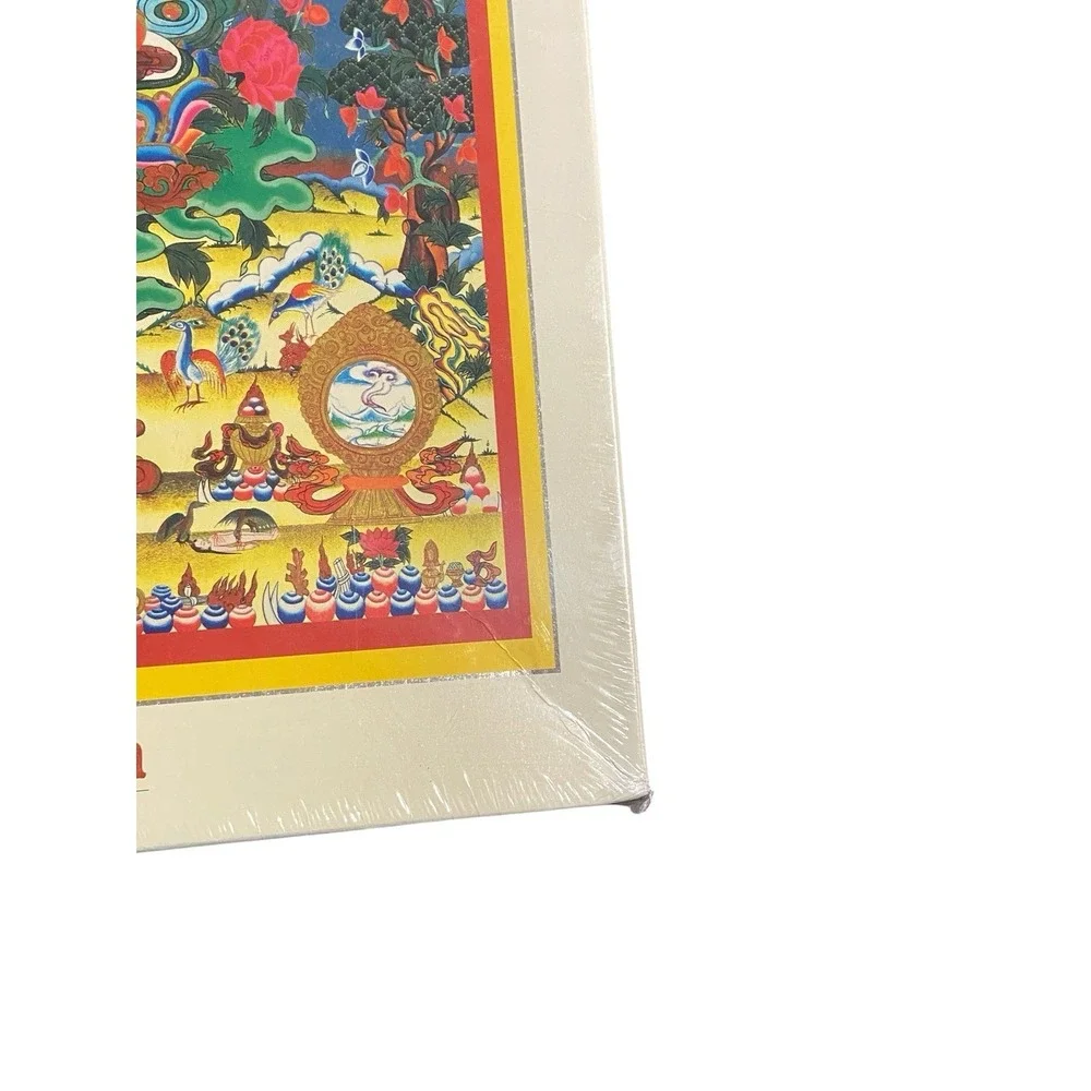 Vintage Epoch Mandala Rokujikanjizai 1000 Pc Metallic Paper Puzzle Sealed Japan